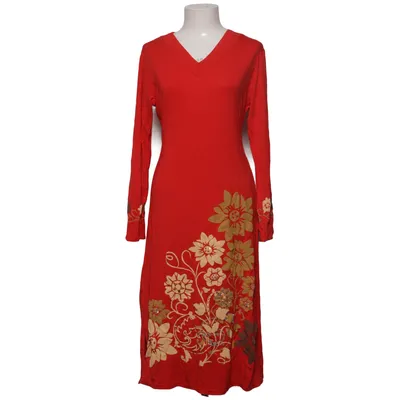 Jurk (Rood, Meerkleurig) van Lise Sandahl Elastaan, Viscose