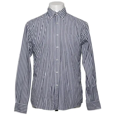 Shirt (Blauw, Wit) van Uniqlo Katoen