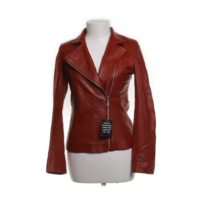 Bikerjacka (Röd) från Marco Piel Skinn