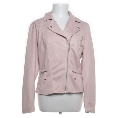 Bikerjacka (Rosa) från Zero Polyester, Viskos