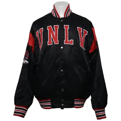 Varsity-jack (Zwart, Rood, Wit) van NLY Acryl, Elastaan, Polyamide, Polyester