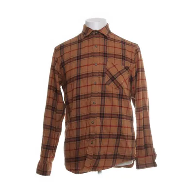 Flannel shirt (Beige, Multicolored) from Pull & Bear STWD Cotton