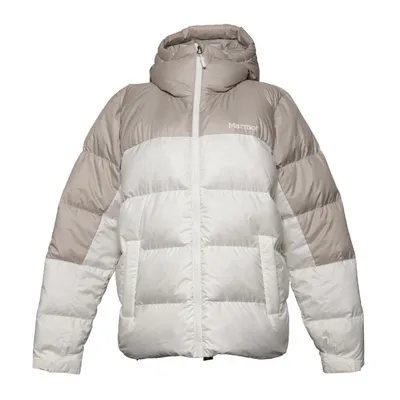 Daunenjacke (Beige, Weiß) von Marmot Daune, Feder, Polyester