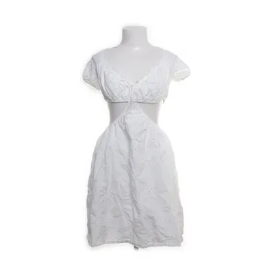 Klänning (Vit) från Bershka Bomull