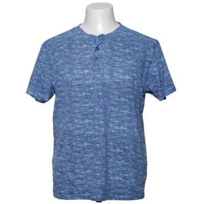 T-shirt manches longues (Bleu) de Tom Tailor Denim Coton biologique, Polyester
