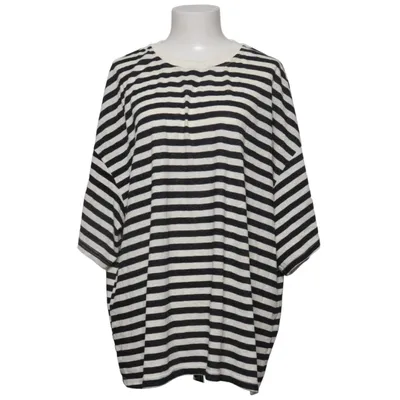 T-shirt (Noir, Blanc) de VRG GRL Coton, Élasthane, Polyester