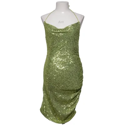 Cocktailkjole (Grøn) fra Bik Bok Elastan, Polyester
