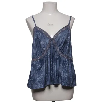 Top (Blauw) van Romwe Elastaan, Polyester