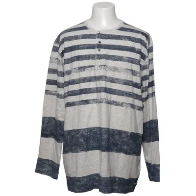 T-shirt manches longues (Bleu, Gris) de Jack's Sportswear Coton, Viscose