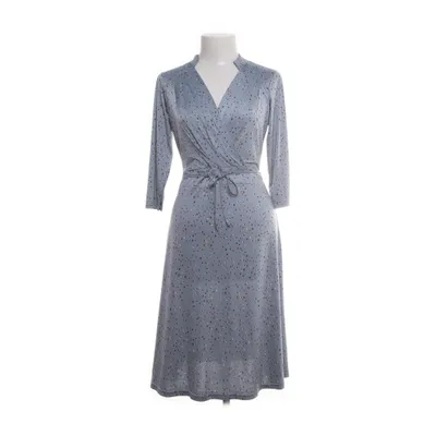 Klänning (Blå, Flerfärgad) från Stockholms Klänningsfabrik Elastan, Polyester