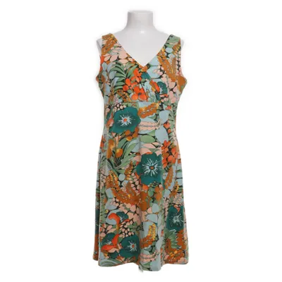 Klänning (Grön, Orange, Flerfärgad) från King Louie Elastan, Ekologisk bomull