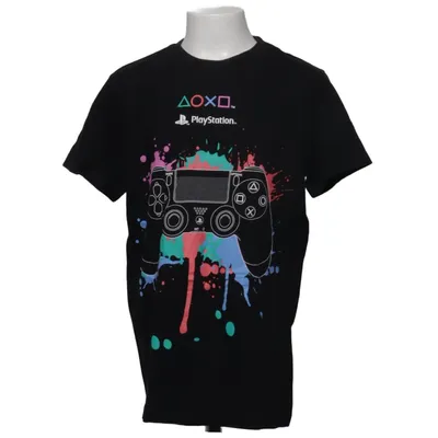 T-shirt (Zwart, Meerkleurig) van Playstation Katoen