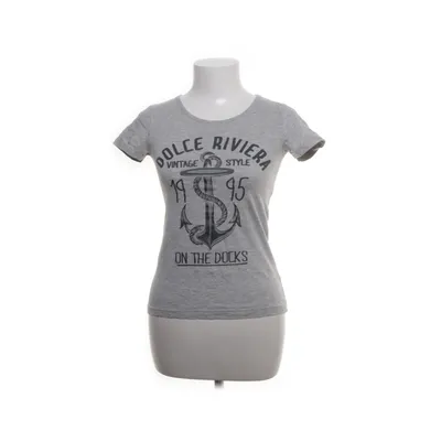 T-shirt (Grå) från Tribute Bomull, Viskos