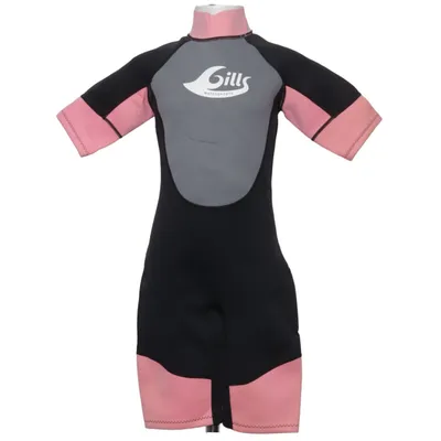 Wetsuit (Black, Gray, Pink) from Gills Watersports Polyamide