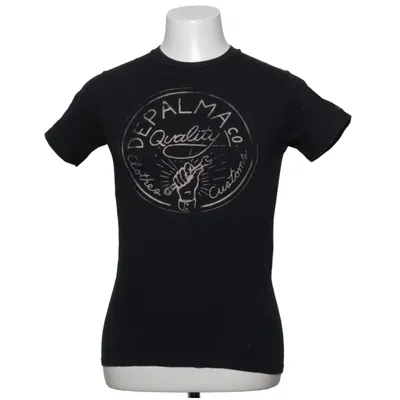 T-shirt (Svart) från DePalma Bomull