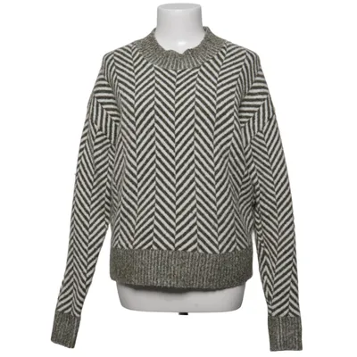 Sweater (Green, White) from ADPT Acrylic, Elastane, Polyamide, Recycled polyester