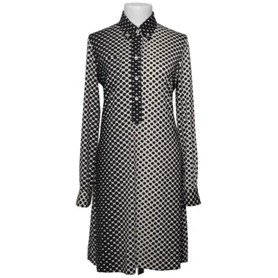 Skjortklänning (Svart, Vit) från Prego Elastan, Polyester