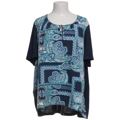 Top (Blue, Green, White, Multicolored) from Grandiosa Polyester, Viscose