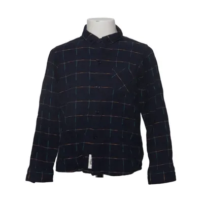 Flanellen overhemd (Blauw, Meerkleurig) van Ebbe Bamboo, Katoen, Imitatieleer