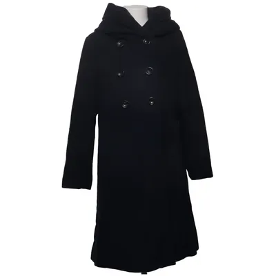 Manteau (Bleu) de Milo Cachemire, Polyamide, Laine
