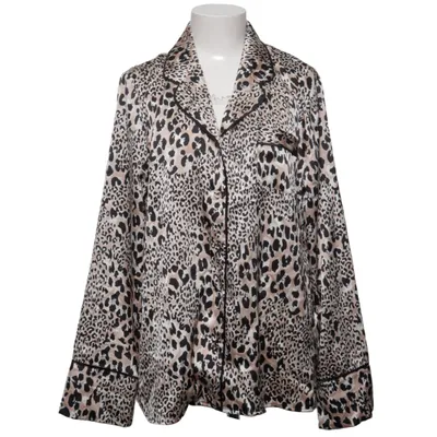 Pajama shirt (Beige, Black) from Karen Millen Polyester