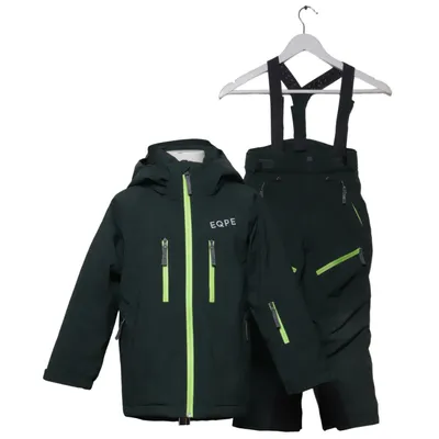 Ski set (Green, Black) from EQPE Recycled polyester