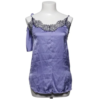 Haut de pyjama (Violet, Noir) de Sandro Coton, Polyamide, Soie