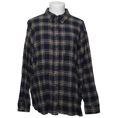 Flannel skjorte (Blå, Flerfarvet) fra Modström