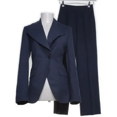 Suit (Blue) from Tiger of Sweden Elastane, Viscose, Recycled polyester