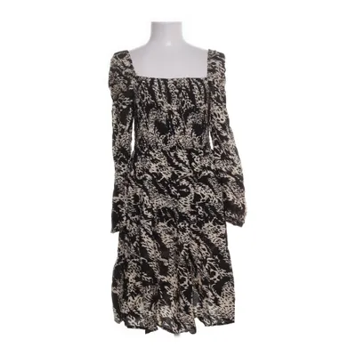 Jurk (Zwart, Beige) van Object Polyamide, Viscose