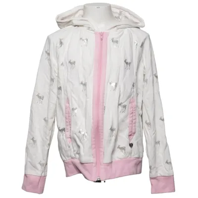 Capuchon sweater (Wit, Roze) van Hatley Katoen, Elastaan