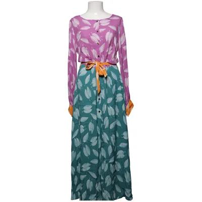 Maxi dress (Purple, Green, Multicolored) from Closet London Viscose