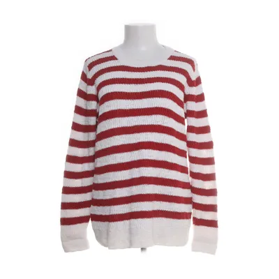Sweater (Hvid, Rød) fra Hessnatur