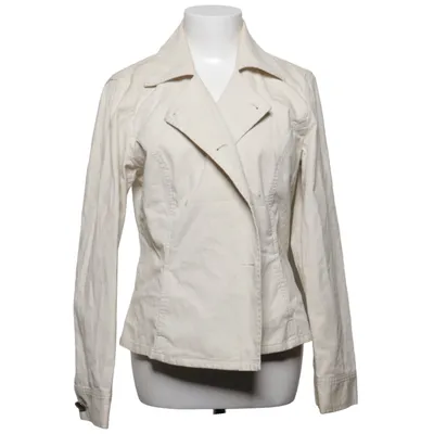 Bikerjacka (Beige) från GANT Woman Bomull, Elastan