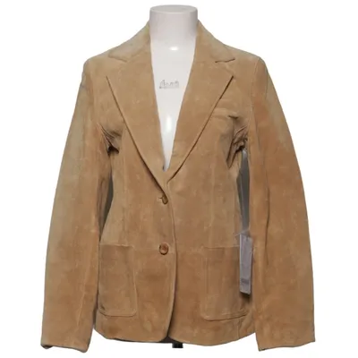 Leather blazer (Brown) from Jofama Leather