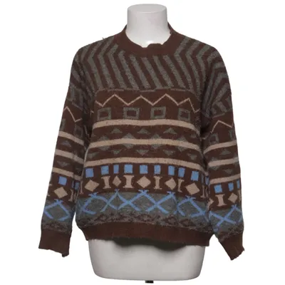 Sweater (Brun, Blå, Flerfarvet) fra Dazy Akryl, Polyamid, Polyester