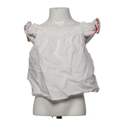 Débardeur (Blanc) de Zara Coton, Lin
