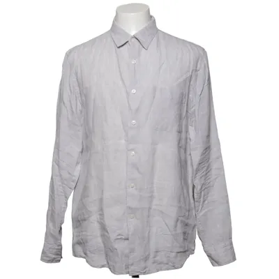 Shirt (Grijs) van Uniqlo Linnen