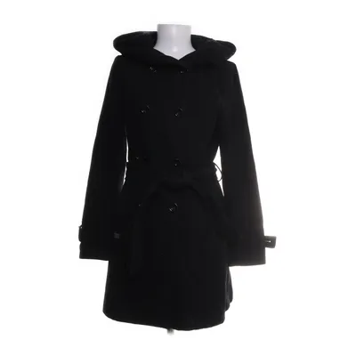 Coat (Black) from ONLY Wool, Polyester
