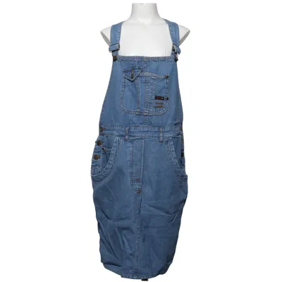 Dungaree dress (Blue) from Jinglers