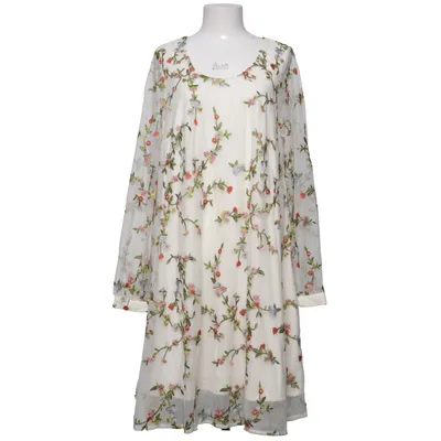 Dress (White, Multicolored) from Ida Sjöstedt Polyamide, Polyester