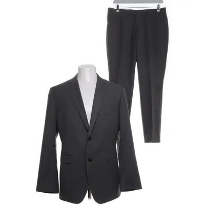 Kostym (Grå) från Bläck Polyester, Ull, Viskos