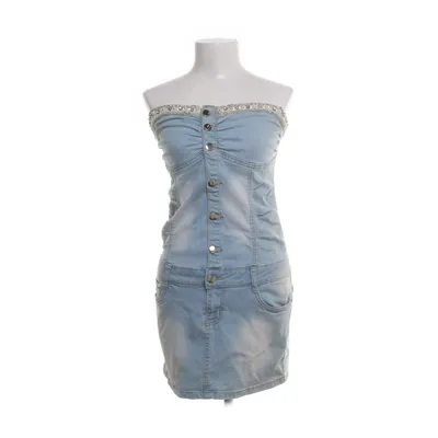 Denim dress (Blue) from Simply Chic Cotton, Elastane, Polyester, Viscose