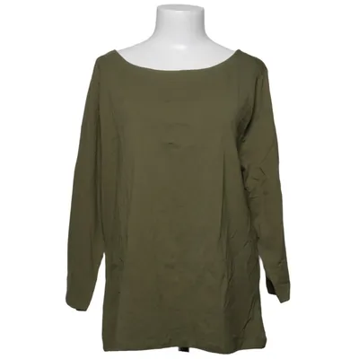Langærmet t-shirt (CARFIFI 3/4 BOATNECK TOP JRS) fra ONLY Carmakoma Bomuld, Elastan