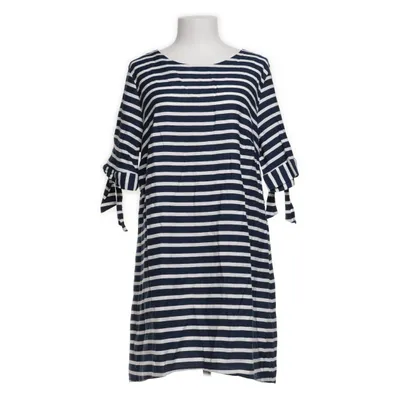 Dress (Blue, White) from Erfo