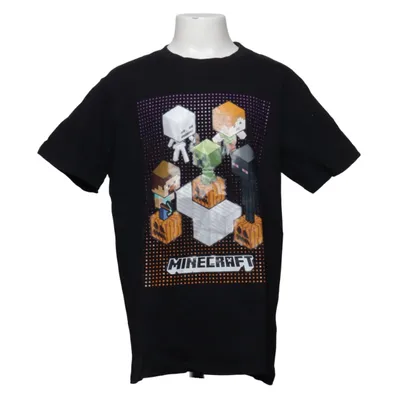 T-shirt (Svart, Flerfärgad) från Minecraft Bomull