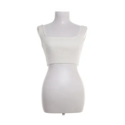 Crop top (Vit) från Dilvin Knit Polyamid, Polyester, Viskos