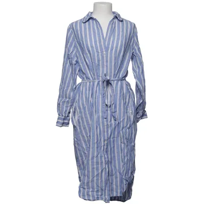 Blusenkleid (Blau, Weiß) von Arket Leinen