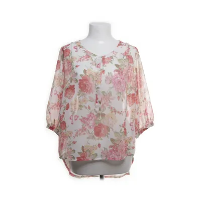 Blouse (White, Multicolored) from Spicy Vanilla Polyester