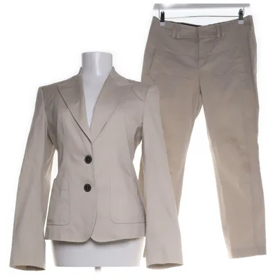 Suit (Beige) from Strenesse Blue Cotton, Elastane, Polyester